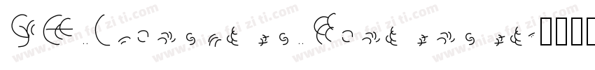 SF Ironsides Condensed字体转换